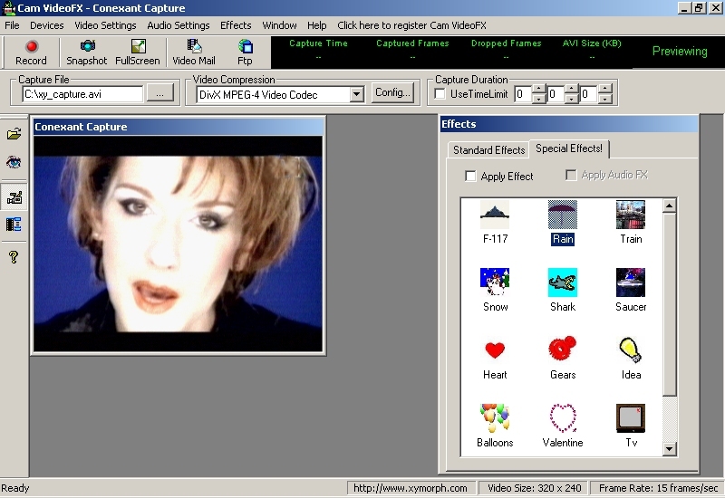Cam VideoFX Screenshot